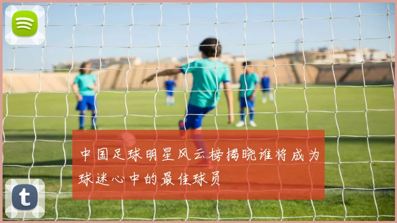 中国足球明星风云榜揭晓谁将成为球迷心中的最佳球员