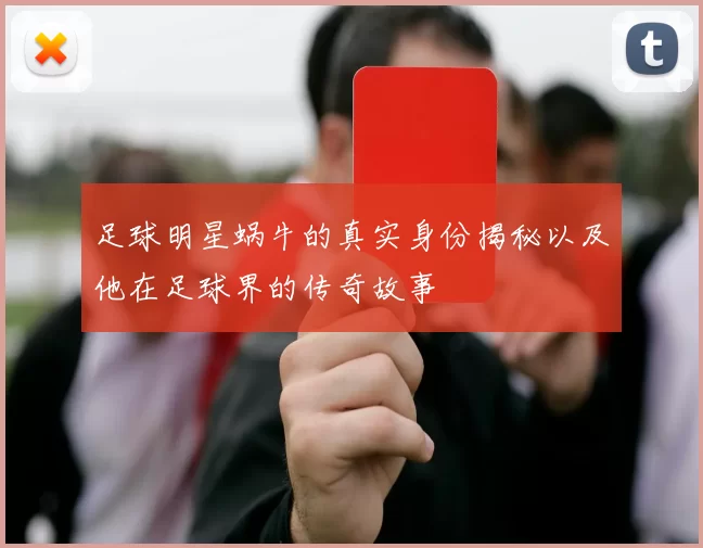 足球明星蜗牛的真实身份揭秘以及他在足球界的传奇故事